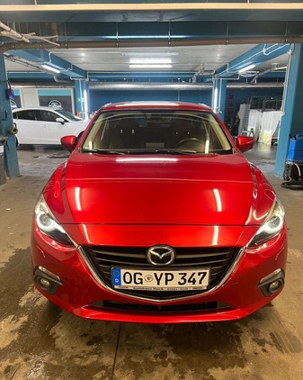 Mazda 3 cena 53990 przebieg: 106116, rok produkcji 2017 z Rumia małe 704